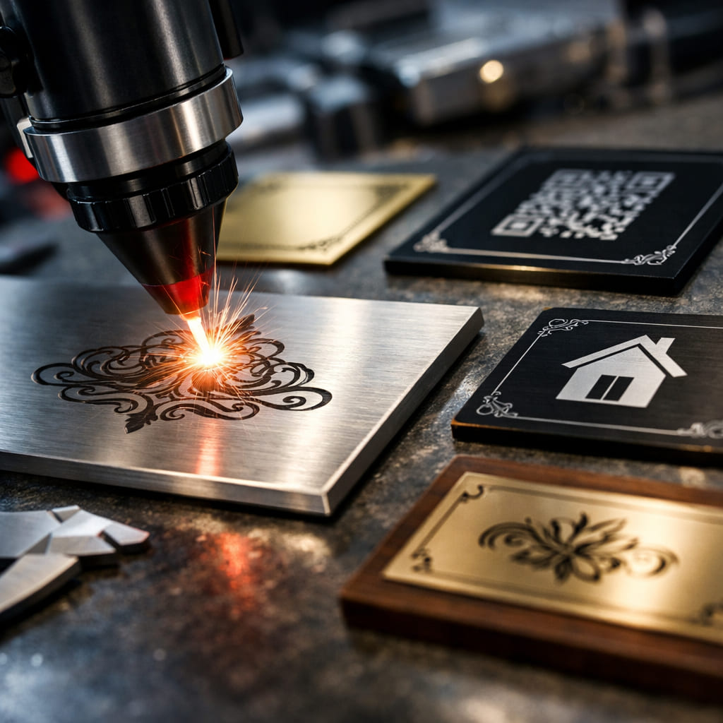 Лазерная гравировка табличек